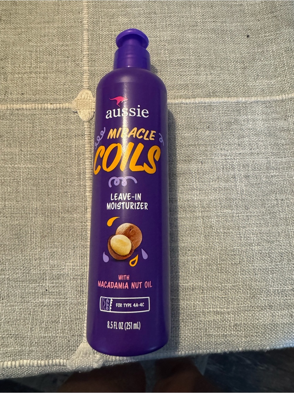 Aussie Miracle Coils Leave-In Moisturizer — Purple